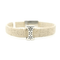 White Slider Cork Bracelet